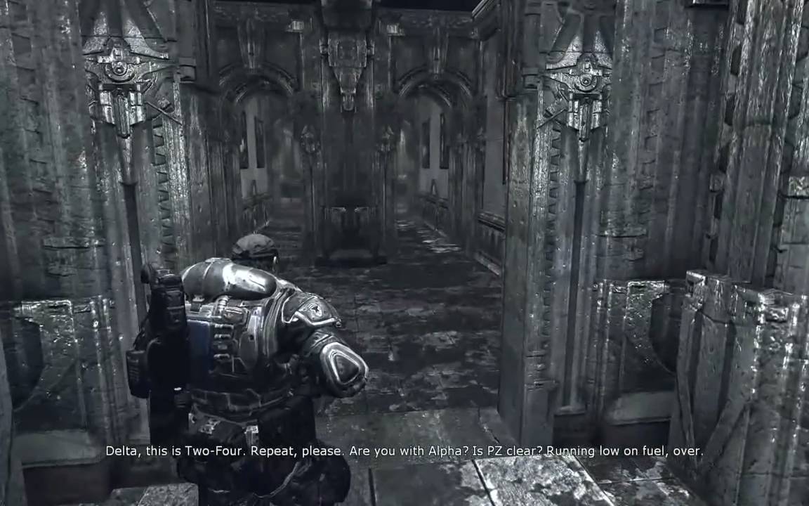 "Gears of War 1", full walkthrough, Act 1 Ashes Chapter 6 Hammer