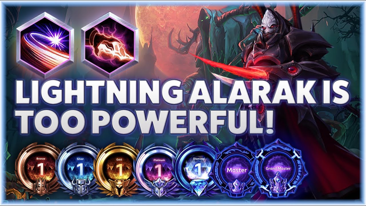 Alarak Counterstrike - LIGHTNING ALARAK IS TOO POWERFUL! - Bronze to ...