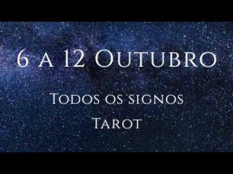 6 a 12 Outubro 2019 (tempo na descrição do vídeo)