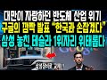 대만이 자랑하던 반도체 산업 위기 구글의 깜짝 발표 “한국과 손잡겠다”삼성 놓친 테슬라 1위자리 위태