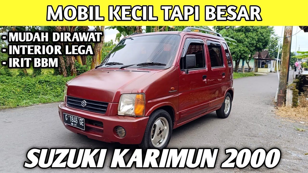 SUZUKI KARIMUN KOTAK 2000 HARGA MURAH IRIT BBM BANYAK KELEBIHAN