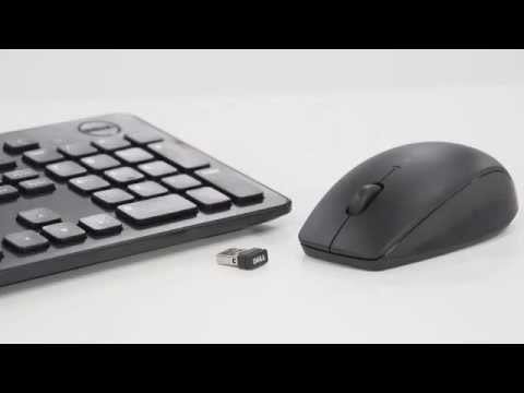 Dell KM632 English Wireless Keyboard and Mouse Combo