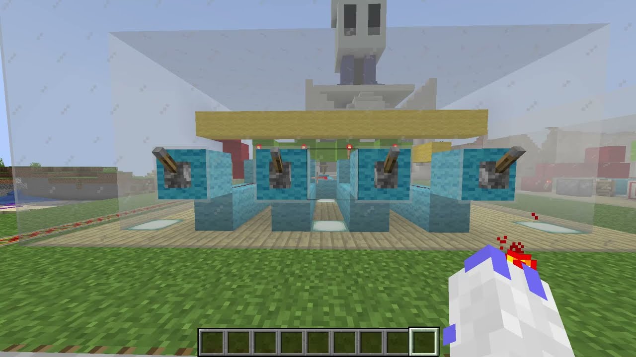 Minecraft input and output thingy - YouTube