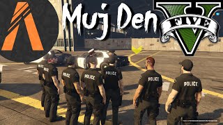 GTA 5│FiveM│Normální Den 🤯 Policie 🤯│+ Výcvik