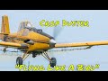 Crop dusting pilot. "Flying like a bird" (cameras on dash/wings)