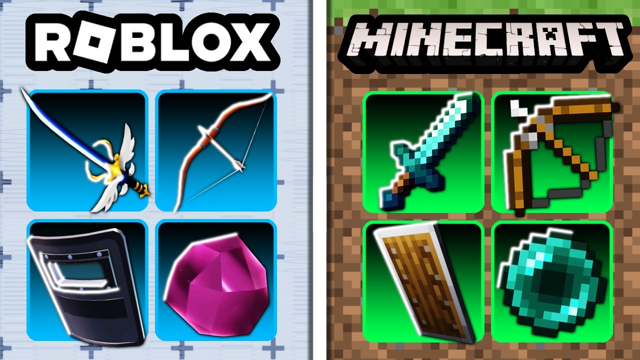 Roblox Rivals, BUT It's MINECRAFT! - YouTube
