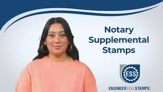 ESS Notary Supplemental Stamps