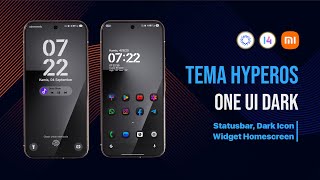 The Latest HyperOS One UI 7 Dark Theme! Supports Lockscreen Customization screenshot 5