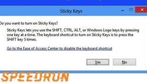 sticky key speedrun #shorts