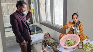 Leila's sadness about Yalda's illness and the hospital 🚑