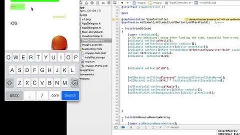 Objective-c之iOS开发入门实战-27.UITextField