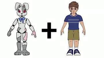 Roxanne wolf + Gregory + Freddy = ??? Five nights at freddy's animation