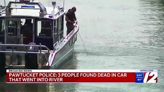 3 people dead after car plunged into Seekonk River on Sunday screenshot 2