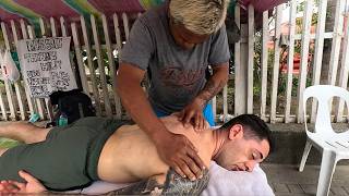 Intense Filipino Street Massage Makes Me Pass Out