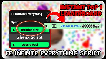 [ FE ] Infinite Everything Script Hack - ROBLOX SCRIPTS - Instant Top 1 Leaderboard