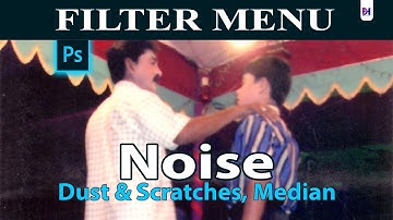FILTER MENU Part 15 || Noise(2) || Photoshop Beginner