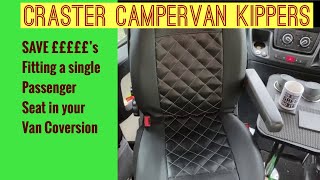 Use a driver seat as a single passenger seat and save a fortune!!!