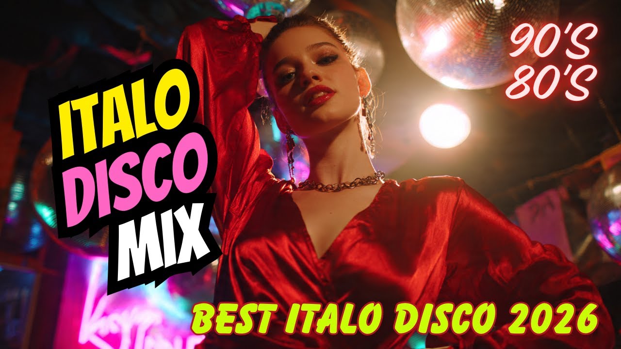 ITALO DISCO 80s 🌃 Neon City Euro Dance Classics