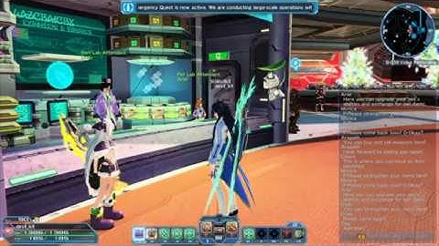 [PSO2] Making a lightstream