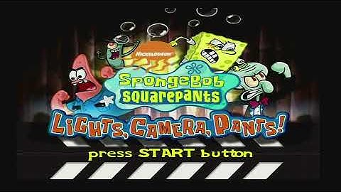 SpongeBob SquarePants Lights, Camera, Pants Part 1 Intro