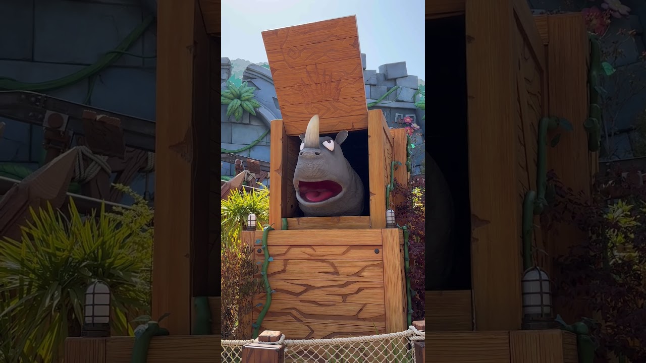 【USJ】びっくり!ドンキーコングエリアのランビ