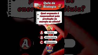 Quiz de Biologia, as mais difíceis! #quiz #aprender #ciencia #biologia #conhecimento