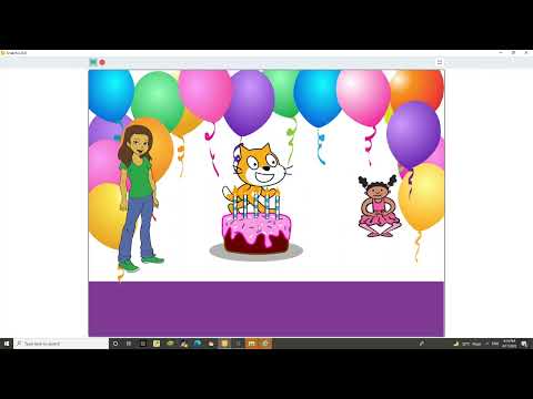 birthday party in scratch