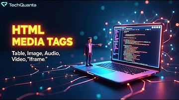 HTML _8 Task: Table Design + Media Tags (Image, Audio, Video, Iframe) Tutorial for Beginners