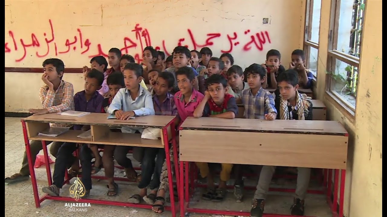 مدارس في اليمن محاطة بالألغام الأرضية