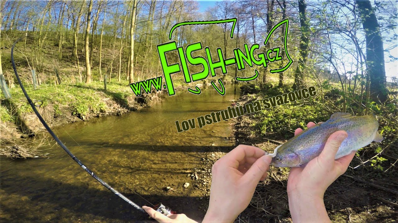 Lov pstruhů na svazovce (trout fishing) pouštějte v 108060p