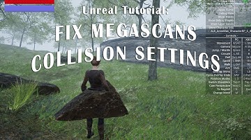 Fix Megascans Quixel Collisions - Unreal Tutorial