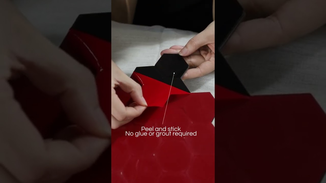 Aluminum Plastic Composite Peel and Stick Mosaic Tile from Century Mosaic