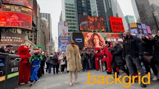 Jennifer Lopez promotes 'This Is Me... Now the Tour' at Times Square in New York, NY