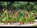 Traditional polynesian dance  mangareva island french polynesia