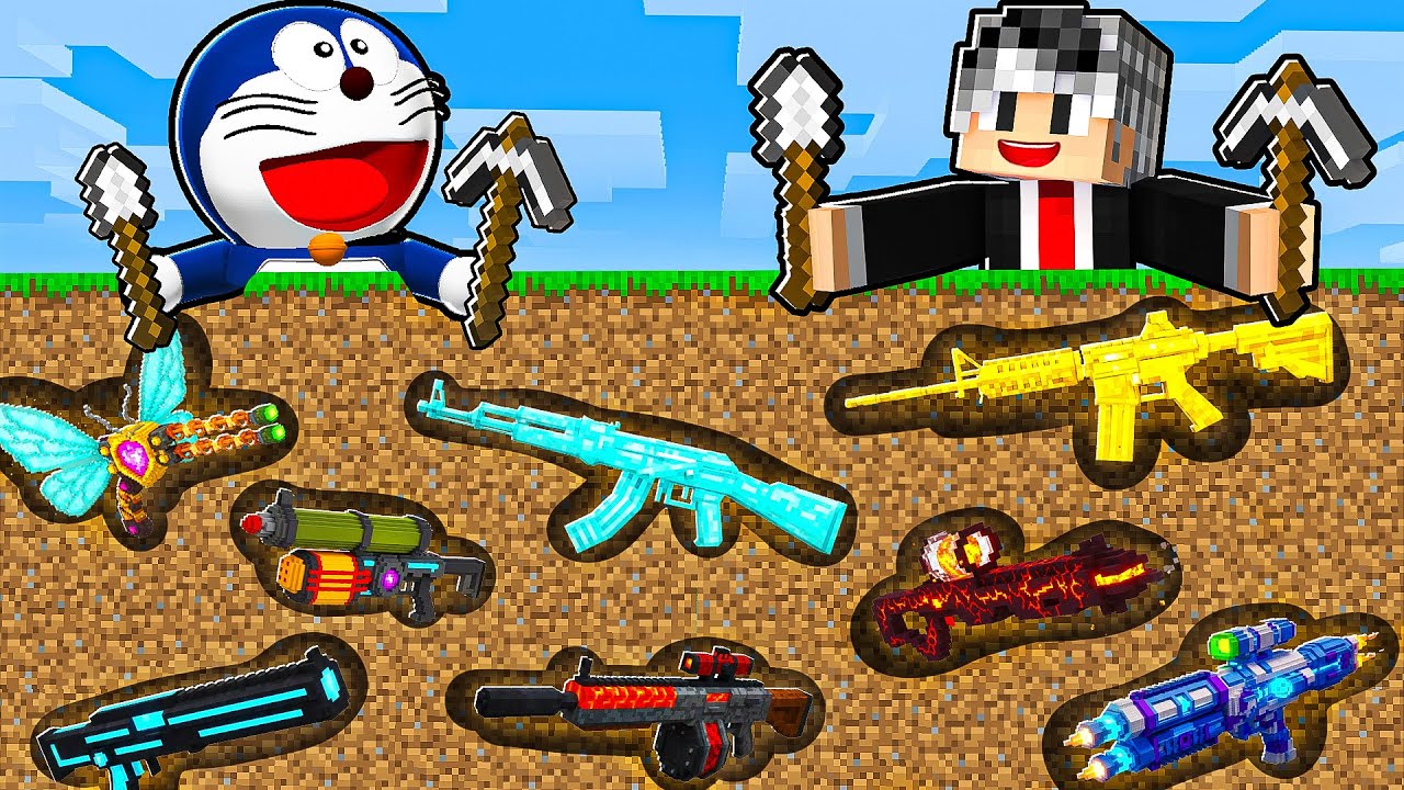 GÜROL VS TOMBİŞ SİLAH MADENİ YARIŞI - Minecraft