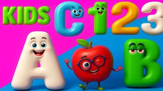 ABC Phonics Song | ABC Kids Songs #uppercase