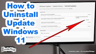 How to Uninstall Windows 11 Update - Quickly and Easily