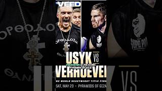 Oleksandr Usyk to Defend his WBC Heavyweight Title Against Kickboxing Legend Rico Verhoeven