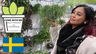 Planting with Jewelyn | Come with me: Plant shop in Stockholm, Sweden 2022 | ILOVEJEWELYN