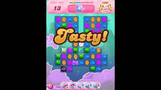 Candy Crush Saga Level 1504 - 1 Stars,  15 Moves Completed screenshot 3