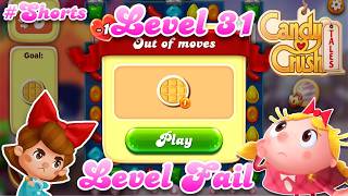 Level 31 Level Fail  - Candy Crush Tales screenshot 4