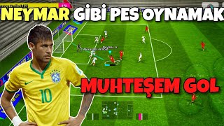 Neymar Gi̇bi̇ Pes Oynamak Neymar Efsane Efootball Mobi̇le