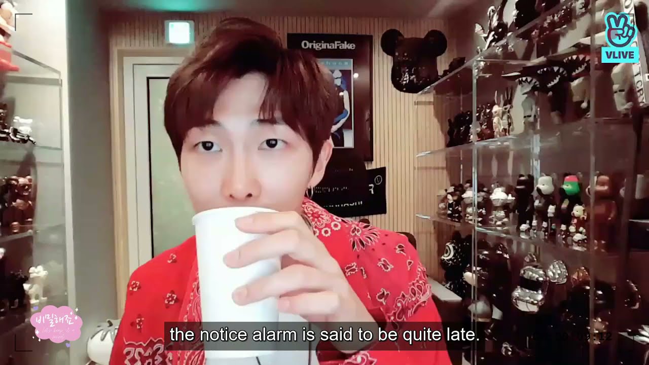 ENG SUB ] VLIVE ㅡ May 28, 2018 | RM : LOVE YOURSELF 轉 'Tear