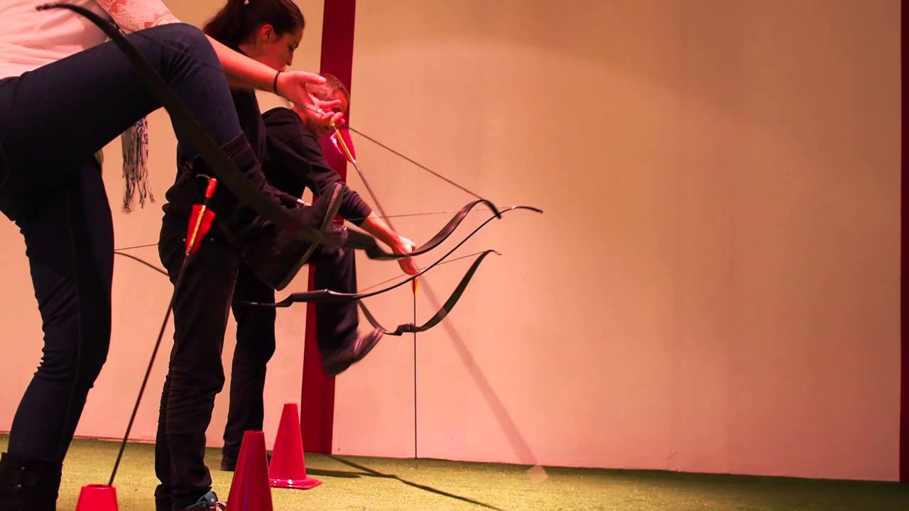 Malta Archery Shooting with foot and hand YouTube