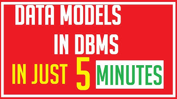 data model in dbms | DBMS-Data models | Database Models in DBMS