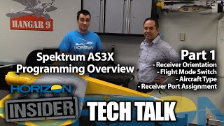 Horizon Insider Tech Talk: AS3X Programming Overview - Part 1 of 3
