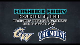 Flashback Friday: George Washington University vs. Mount St. Mary's University (November 19, 2023)