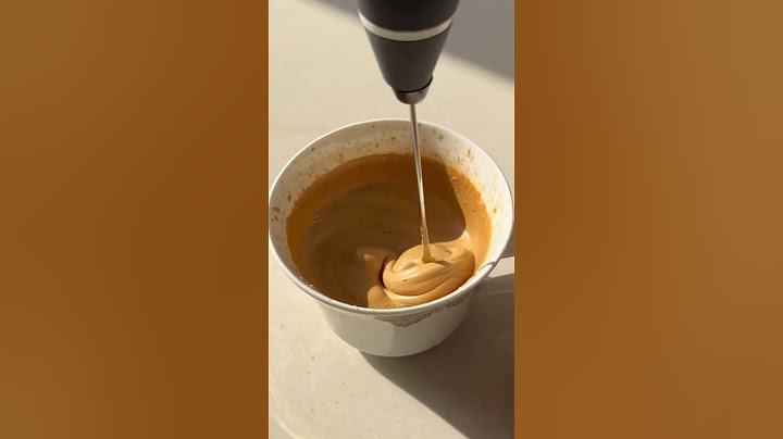 Hot dalgona without sugar #coffee