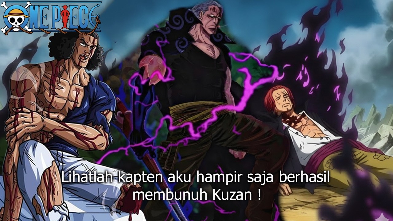 ONE PIECE TERBARU! TEBASAN PEDANG SHANKS MENYERAP KEKUATAN BUAH IBLIS KUROHIGE! PEDANG DEWA GRYPHON