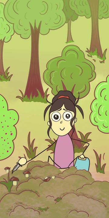 Лесной маньяк (анимация) #funny #cartoon #memes #comedy #mashroom #art ...